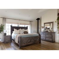 Kimberley Weathered Maple Bedroom Collection - Carbon Finish