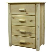 Lakeland Frontier 4 Drawer Log Chest