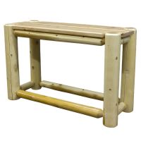 Lakeland Frontier Log Sofa Table