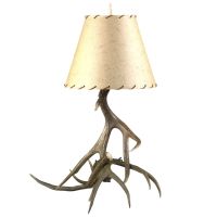Three Antler Table Lamp