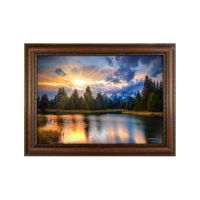 "Last Light Reflections" by Mitchell Mansanarez
16" x 23" - #8235 Standard Frame