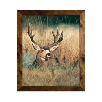 "Laying Low I" by Mitchell Mansanarez - 16" x 20" - #901 Standard Frame