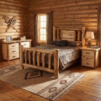 Aspen Bed: Some lifestyle images are created with AI for visualization purposes. Crafted from natural solid wood, each piece is unique and will vary.