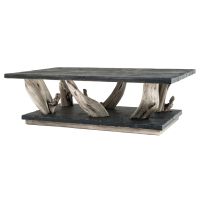 Lodge Coffee Table - Ebony Graphite