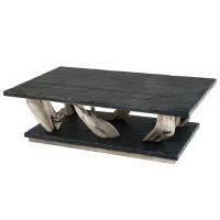 Lodge Coffee Table - Ebony Graphite