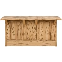 Maple Meadows Modern Bar with Maple Top-Front View