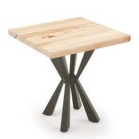 Matrix Natural Wood End Table - Maple