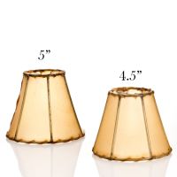 Rustic Rawhide Mini Chandelier Lampshades