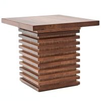 Modern Casual Wood End Table