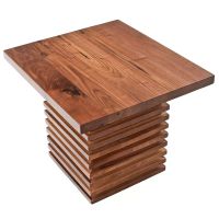Modern Casual Wood End Table