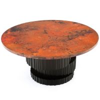 Modern Copper Dining Table