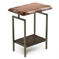 Modern Industrial End Table