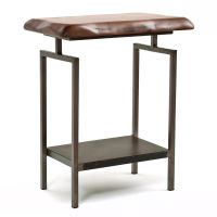 Modern Industrial End Table
