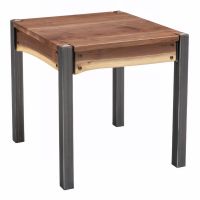Modern Monaco Walnut Side Table