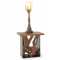 Modern Root End Table