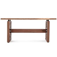 Modern Rustic Live Edge Sofa Table