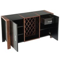 Modern Rustic Wine Cabinet