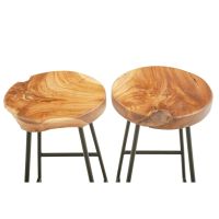 Modern Teak Bar Stool