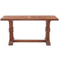 Modern Tuscan Sofa Table shown in Natural Reclaimed Wood