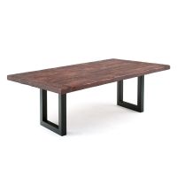 Modern Industrial Barnwood Dining Table