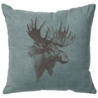 Moose Decor Pillow - Ocean Linen