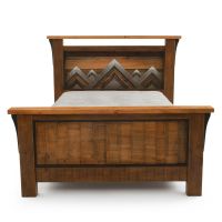 Mountain Horizon Barnwood Bed