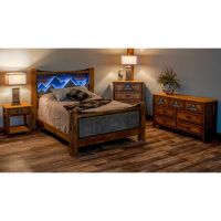 Mountain Horizon 7 Drawer Barnwood Dresser