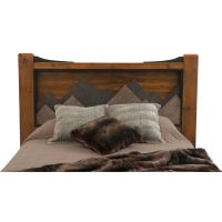 Mountain Horizon Northern Lights Barnwood Bed