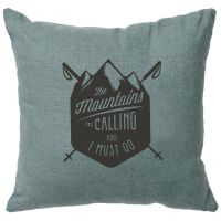 Mountains Are Calling Decor Pillow - Ocean Linen
