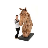 Driftwood Horse Sculpture