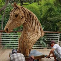 Rustic Horse Decor