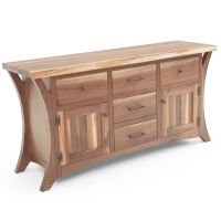 Natural Black Walnut Sideboard