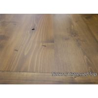 Cedar Lake Solid Wood Double Stump Dining Table