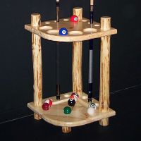 Klondike Corner Cue Rack