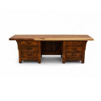 Reclaimed Wood Executive Desk