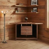 Stand-up Desk: Some lifestyle images are created with AI for visualization purposes. Crafted from natural solid wood, each piece is unique and will vary.