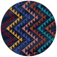 Time Travel Rug - Velvet