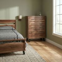 Rustic Chest: Some lifestyle images are created with AI for visualization purposes. Crafted from natural solid wood, each piece is unique and will vary.