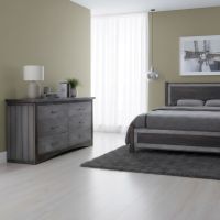 Contemporary Dresser: Some lifestyle images are created with AI for visualization purposes. Crafted from natural solid wood, each piece is unique and will vary.