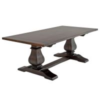 Old Tuscany Reclaimed Trestle Dining Table -