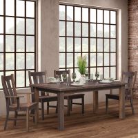 Oxford Square Barn Wood Dining Collection - Provincial Finish
