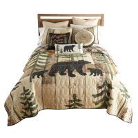 Painted Bear Quilt Set