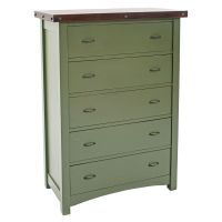 Painted Cottage Chest of Drawers