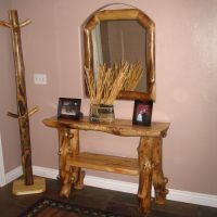 Aspen Log Entry Table with Shelf