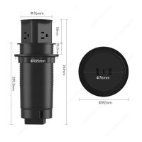 4- Outlet, 2-USB, 1 C-Type