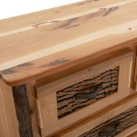 Poplar Bark Drawer Detail