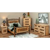 Poplar Grove Hickory Log Bedroom Collection