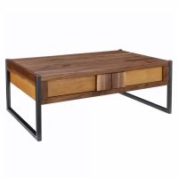 Powder Mountain Modern Walnut Coffee Table