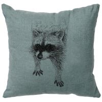 Raccoon Decor Pillow - Ocean Linen