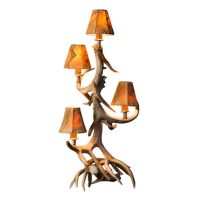 Real Antler Electric Candle Tree Table Lamp